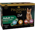 PROSPERA PLUS ADULT MOKRA KARMA DLA KOTA mix 4 smaków