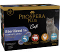 PROSPERA PLUS STERILIZED MOKRA KARMA DLA KOTA mix 4 smaków