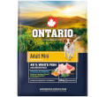 ONTARIO ADULT MINI FISH AND BROWN RICE KARMA DLA PSÓW RAS MAŁYCH