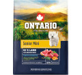 ONTARIO SENIOR MINI LAMB AND BROWN RICE KARMA DLA DOROSŁYCH PSÓW RAS MAŁYCH