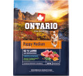 ONTARIO PUPPY MEDIUM LAMB AND BROWN RICE KARMA HYPOALERGICZNA DLA SZCZENIĄT RAS ŚREDNICH