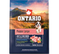 ONTARIO PUPPY AND JUNIOR LARGE CHICKEN and SWEET POTATOES KARMA DLA PSÓW RAS DUŻYCH