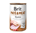 BRIT PATE / MEAT MOKRA KARMA DLA PSA - z królikiem