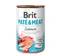 BRIT PATE / MEAT MOKRA KARMA DLA PSA - z łososiem