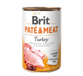 BRIT PATE / MEAT MOKRA KARMA DLA PSA - z indykiem