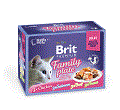 BRIT PREMIUM CAT FAMILY ZESTAW SASZETEK DLA KOTA filety w galaretce