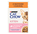CAT CHOW MOKRA KARMA DLA KOCIĄT - z indykiem i cukinią
