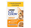 CAT CHOW MOKRA KARMA DLA KOTA - z kurczakiem i cukinią