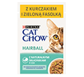CAT CHOW HAIRBALL CONTROL MOKRA KARMA DLA KOTA z kurczakiem i zieloną fasolką w sosie