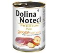 DOLINA NOTECI PREMIUM PURE BOGATA W GĘŚ Z JABŁKIEM puszka dla psa