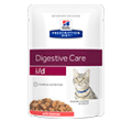 HILLS PRESCRIPTION DIET FELINE DIGESTIVE CARE I/D MOKRA KARMA DLA KOTA z łososiem w sosie