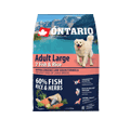 ONTARIO ADULT LARGE 7 FISH AND RICE KARMA HYPOALERGICZNA DLA PSÓW RAS DUŻYCH