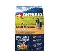 ONTARIO ADULT MEDIUM LAMB AND RICE KARMA HYPOALERGICZNA DLA PSÓW RAS ŚREDNICH