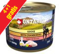 ONTARIO MINI KARMA DLA PSA - GĘŚ Z ŻURAWINĄ