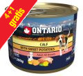 ONTARIO MINI KARMA DLA PSA - CIELĘCINA Z BATATAMI