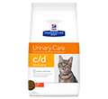 HILLS PRESCRIPTION DIET FELINE URINARY CARE C/D MULTICARE SUCHA KARMA DLA KOTA z kurczakiem