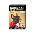SABUNOL PLUS OBROŻA DLA PSA PRZECIW KLESZCZOM I PCHŁOM