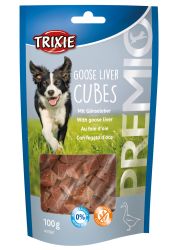 TRIXIE PREMIO GOOSE LIVER CUBES PRZYSMAK DLA PSA Z MIĘSA GĘSI Z WĄTRÓBKĄ