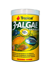 TROPICAL 3-ALGAE GRANULAT POKARM DLA RYB TROPICAL 3-ALGAE GRANULAT POKARM DLA RYB