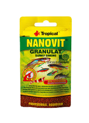 TROPICAL NANOVIT GRANULAT POKARM DLA RYB TROPICAL NANOVIT GRANULAT POKARM DLA RYB
