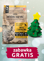 WIEJSKA ZAGRODA SUCHA KARMA DLA PSA ROZMIAR M indyk z jagnięciną