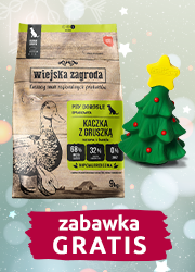 WIEJSKA ZAGRODA SUCHA KARMA DLA PSA ROZMIAR M kaczka z gruszką WIEJSKA ZAGRODA SUCHA KARMA DLA PSA ROZMIAR M kaczka z gruszką