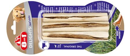 8in1 przysmaki dla psa, czyszczące zęby