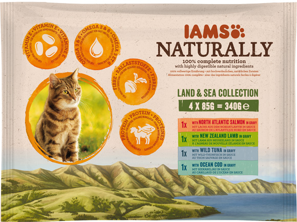 Iams Naturally mokra karma dla kotów