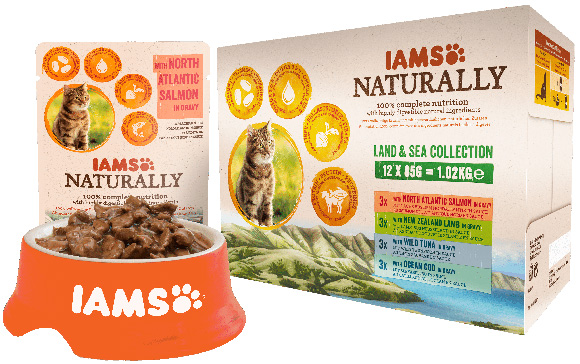 Iams Naturally mokra karma dla kotów