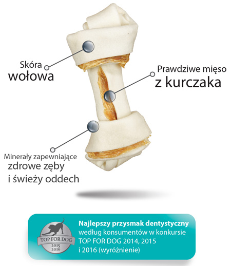 8in1 przysmaki kości dla psa