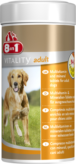 8in1 vitality witaminy dla psa doroslego