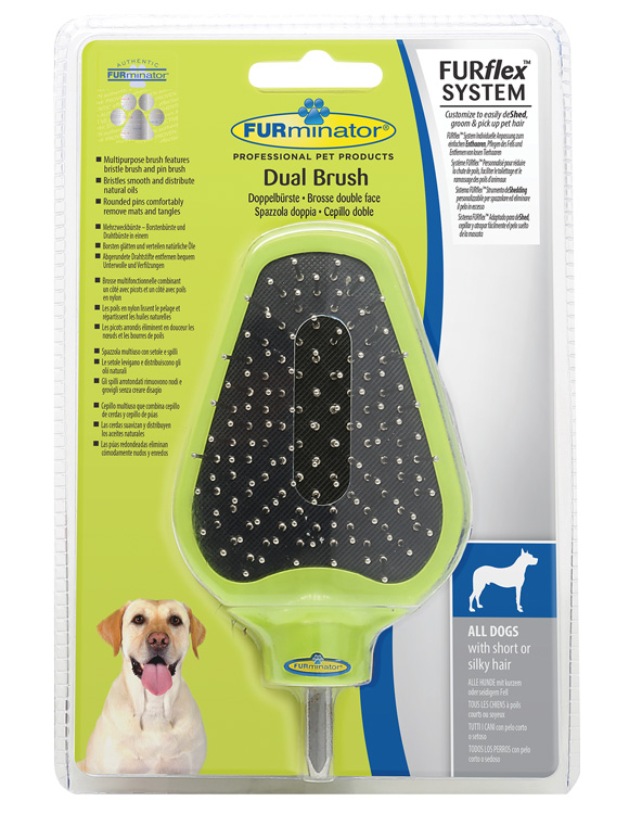 Furminator Furflex dwustronna szczotka dla psa