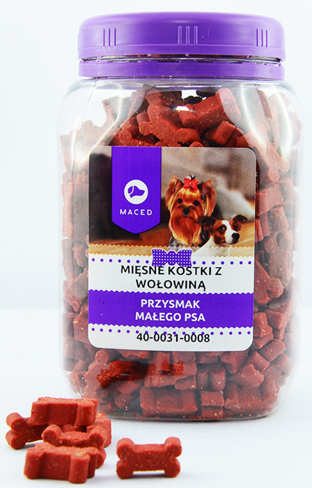 Maced kostki dla psa