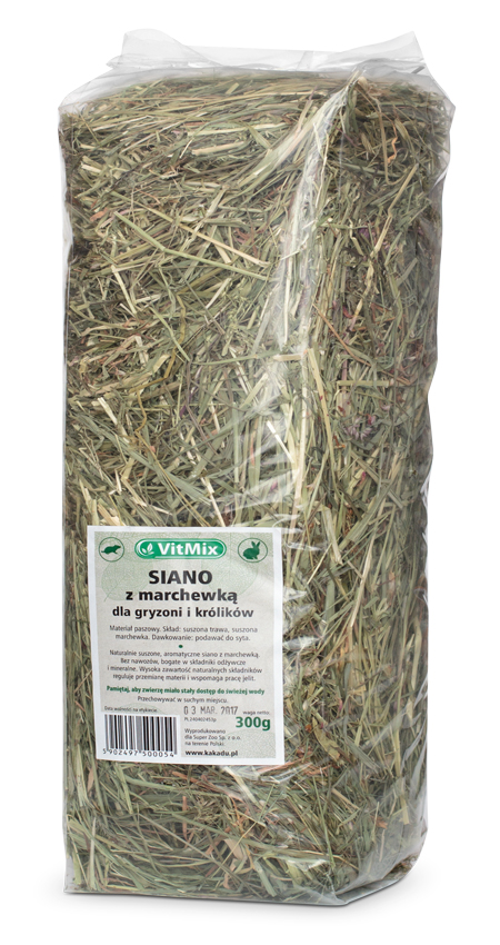 vitmix sianko z marchewką dla gryzoni i królików