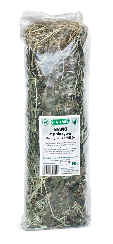 vitmix sianko z pokrzywą dla gryzoni i królików